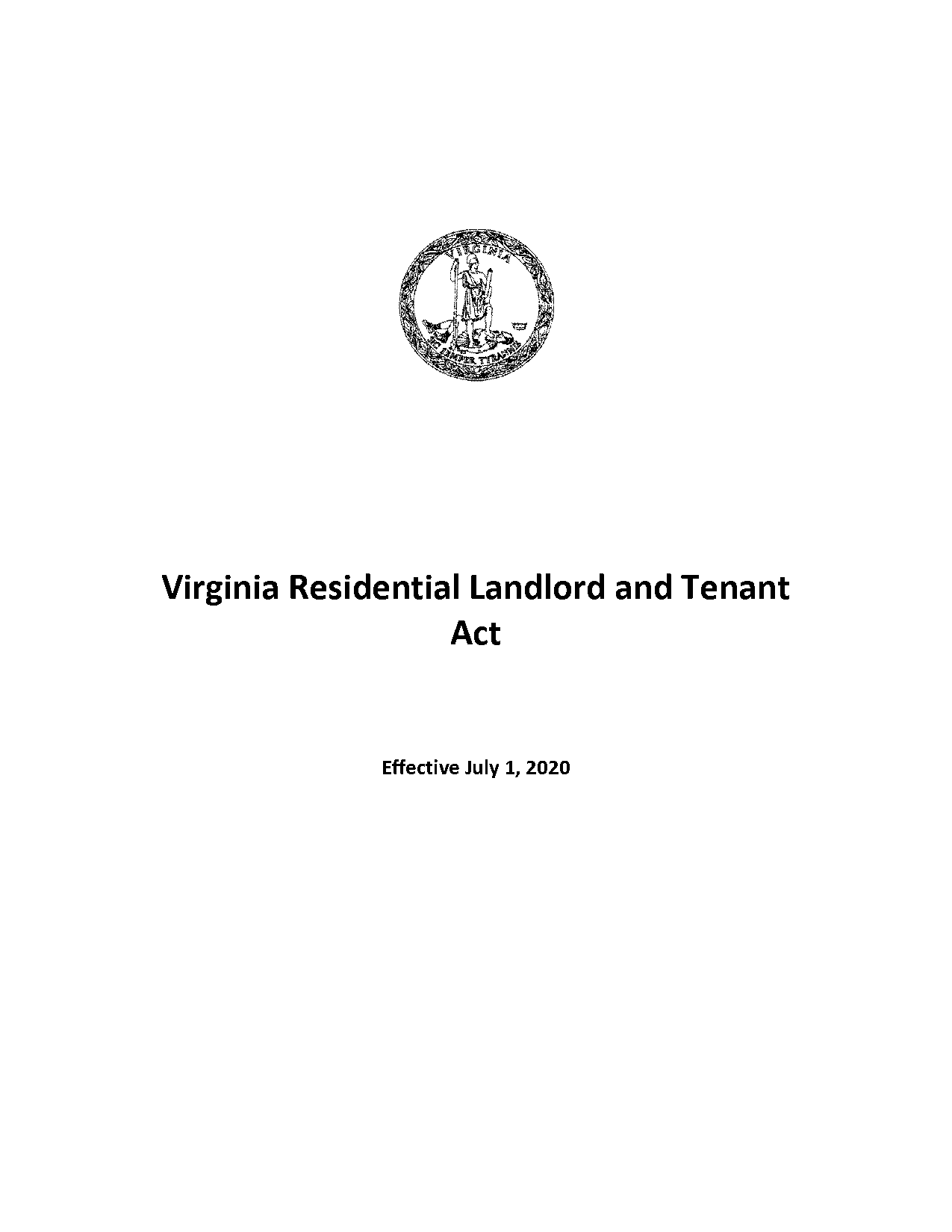 virginia state law roommate property abandoned