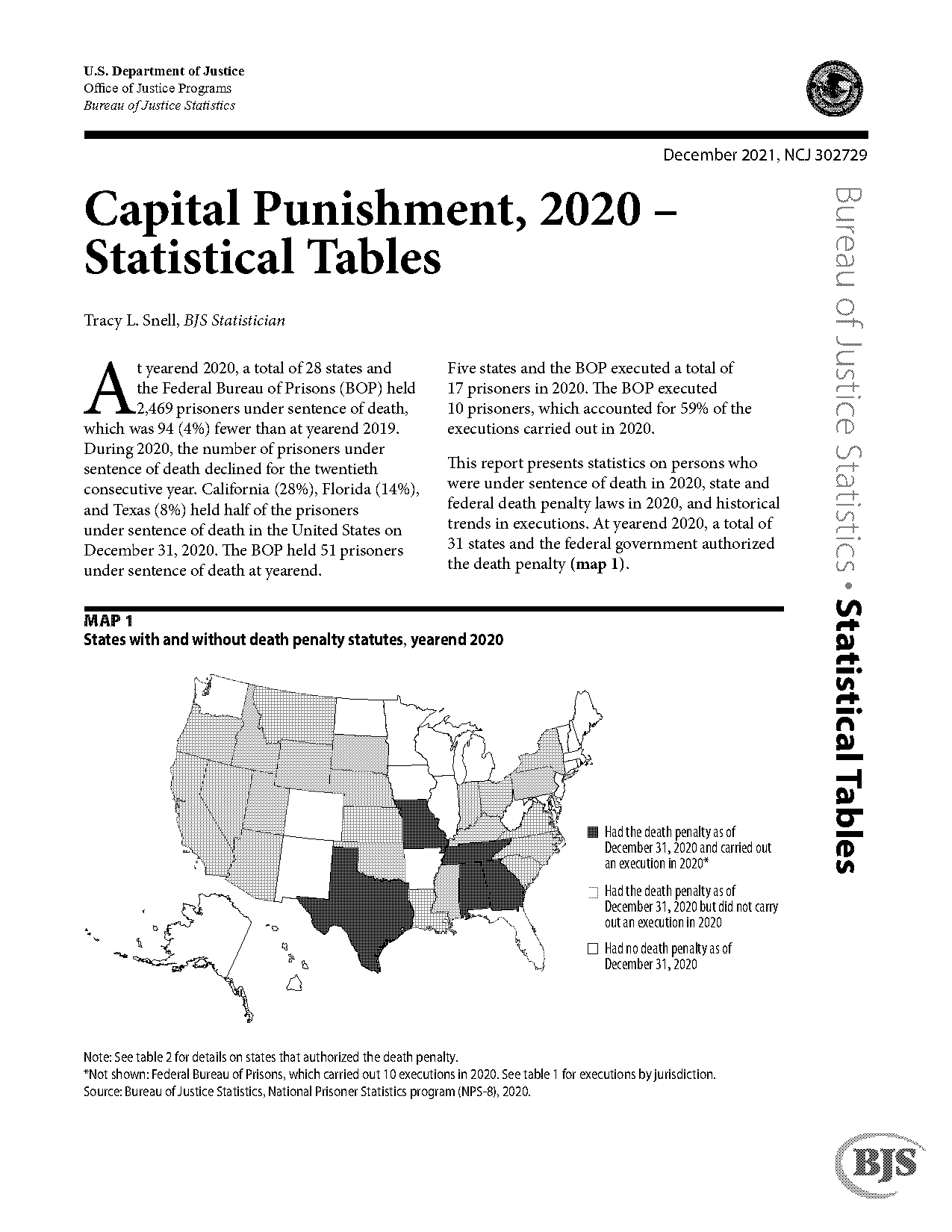 murder rate of death penalty statistics